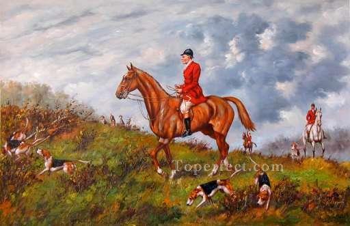 Gdr006bD13 classical hunting Oil Paintings